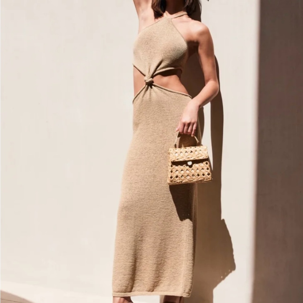 cult gaia cameron knit dress